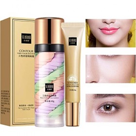 Pore Primer, neutralise les rougeurs et la jaunissement pour unifier le teint, Base de base avec technologie de correction de