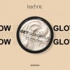 Technic Get Gorgeous Cipria illuminante - Trucco viso illuminante compatto - Colorito luminoso e naturale, alta qualità. Tona