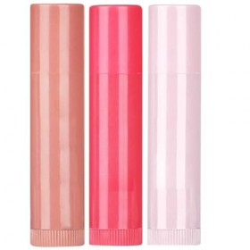 Baume à lèvres teinté 3pcs 6G pour chaque hydratation de la température de rouge à lèvres hydratant Changement de rouge à lèv