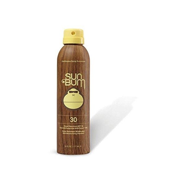 Sun Bum hydratant Crème solaire Spray, SPF 15–70, flacon de 170,1 gram, sans huile, hypoallergénique