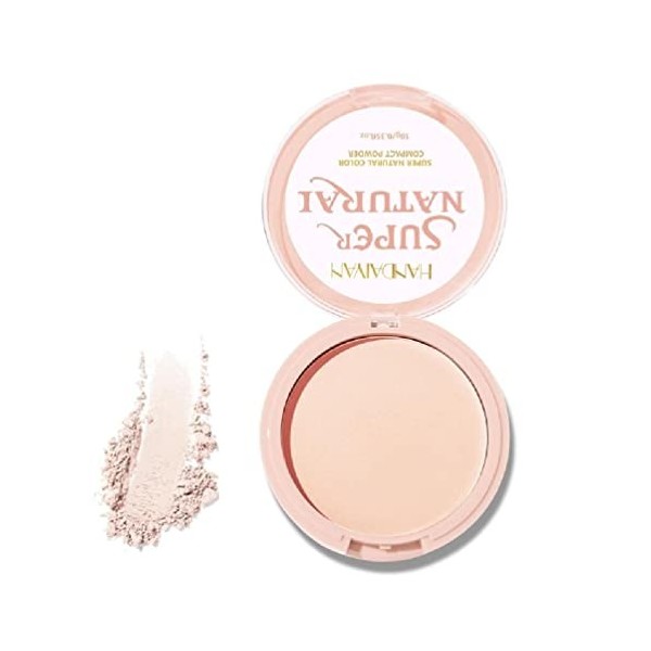 Poudre Fixation Pressée Waterproof Long Lasting Oil Control Matte Finishing Powder Natural Pressed Face Powder Compacts Water