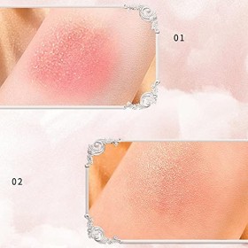 Fard À Fard À Joues Crème Effet Naturel Trois Dimensions Fard À Joues Fondant Mettre en Valeur pour La Famille Et Les Amis Fé