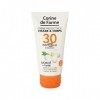 Corine de Farme, Crème Protectrice SPF30 Haute Protection UVA-UVB, Soin Solaire Visage et Corps Sans Paraben, Résistant à l’e