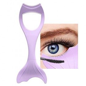 Voiakiu Mascara pour Le Maquillage des Yeux | Protège-Cils en Silicone réutilisable,Applicateur Multifonctionnel Mascara Cils