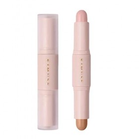 contrer crème - Stick anti-cernes à couverture complète à double extrémité,Crème Correcteur Couverture Complète 3D Visage Cor
