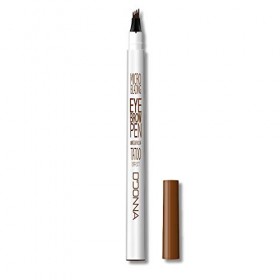 Feutre à sourcils Microblading Couleur Marron Châtain Waterproof Résistant à leau - Pointe trident - 123Cosmé