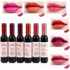 6 Colors/Set Wine Lipstick Matte Long Lasting Waterproof Lip Tint Set, Lady Long Lasting Make Up Gloss Matte Lip Tint Wine Bo