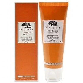 Origins Ginzing Energy-Boosting Tinted Moisturizer SPF 40 For Unisex 1.7 oz Sunscreen