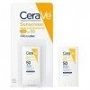 CeraVe SPF 50 Sunscreen Stick, 0.47 Ounce by CeraVe [Beauty] English Manual 