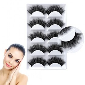 BAOSROY BAOS,Faux Cils,Faux Cils Naturel,Faux Cils Anime,Faux Cils Manga,Manga Cils,Faux Cils Cosplay Manga,Faux Cils Naturel