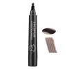 Aturmc Stylo à Sourcils 4 Points Micro-Fourchette Crayon à Sourcils Durable éTanche RéSistant Taches Facile à Enlever Maquill