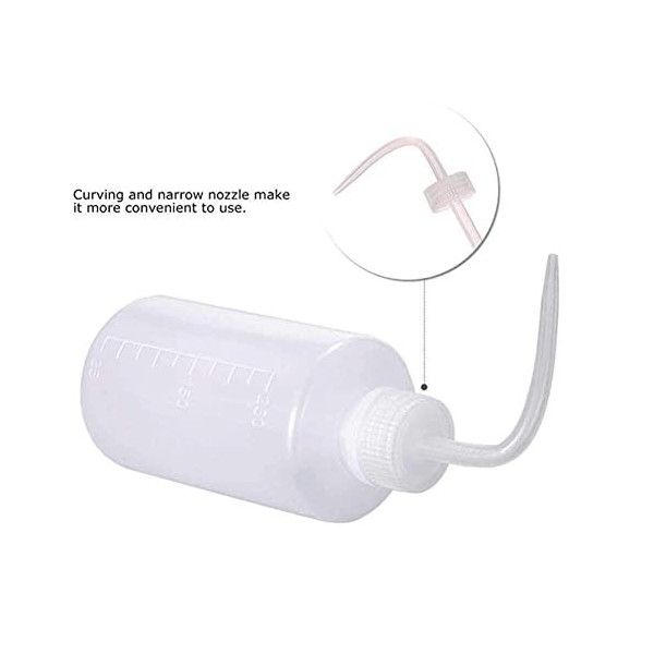 Flacon diffuseur de tatouage de 500 ml - Flacon à presser pour microblading - Accessoires de lavage - Tatouage Q0T0 C - Non p