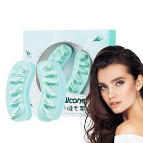 Outil d’estampage des cils inférieurs - Outil de tampon à cils durable et portable | Tampon en Silicone doux et confortable p