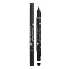 2 In1 Eyeliner 4 Styles Tampon Rouge Bleu Liquide Eyeliner Stylo Eye Liner Sec Maquillage Imperméable La Crayon Double Extrém