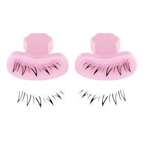 ZONTTR Outil de Tampons de Cils pour Femmes, Outil de Maquillage des Yeux, Extensions de Cils Inférieurs, Look Naturel pour M