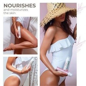 COCOSOLIS | Crème solaire SPF 50, hydratant et protection solaire bio pour tous types de peau | Huile bronzante de coco, beur