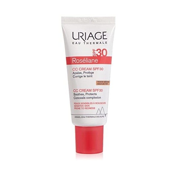 Uriage Roséliane CC Crème SPF30 Hydra Protectrice Correction de Teint, 40 ml