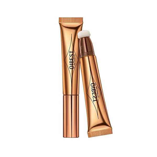 Baguette de beauté contour Correcteur liquide pour le visage Surligneur Blush Bronzer Stick avec applicateur coussin pour le 