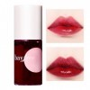 Lip and Cheek Tint Stain, Korean Lip Stain Tint Makeup, Lipstick Long Lasting Waterproof, Non-Sticky Lip Makeup Natural Lip S