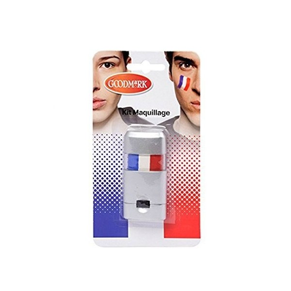 Maquillage Bleu Blanc Rouge pour Visage - Equipe de France