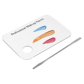 Palette Maquillage, Spatule de Palette de Maquillage Palette de Mélange Cosmétique dart dongle Maquillage Acrylique Clair e