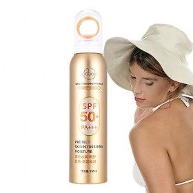 Spray écran solaire SPF 50, écran solaire à séchage rapide pour le corps, spray crème solaire à brume sèche, écran solaire no