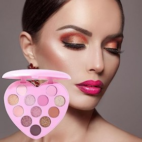 Palette de maquillage à paillettes mates - Palette de maquillage à paillettes mates - Ombres à paupières de maquillage de cou