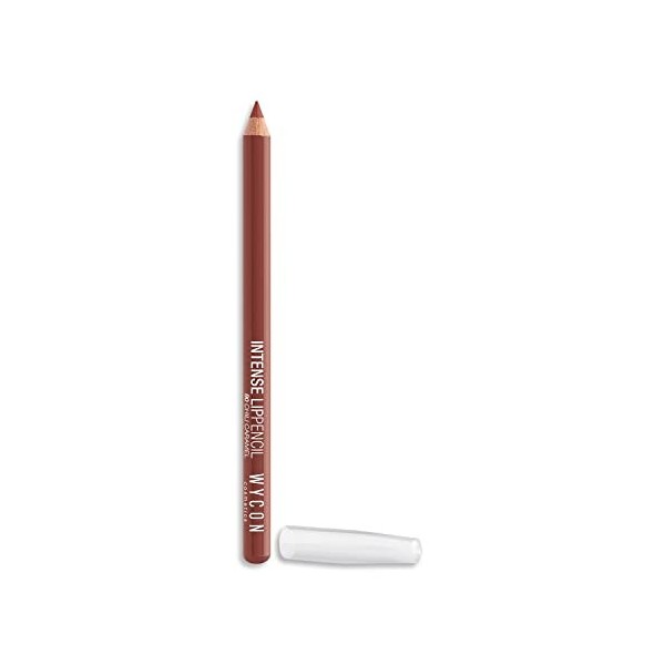 WYCON cosmetics INTENSE LIP PENCIL 86 Grunge Chic , Crayon à Lèvres en Bois haute écriture trait précis, texture extrêmement