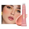 Beauty Blush Pen,Blush liquide avec embout éponge,Blush mat pour le visage,Blush liquide crémeux et soyeux,Blush léger et lon