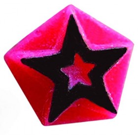 Magic Tattoo Pierre à Tatouage Temporaire - Petite étoile Pierre seule sans recharge 20 ml et encreur disponibles sur amazon