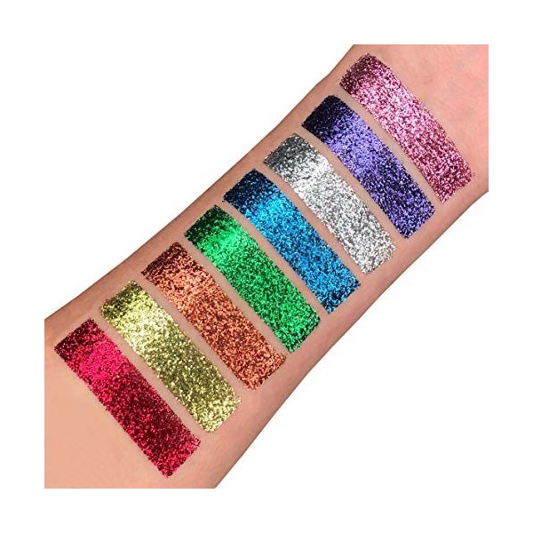 Glitter Fix Gel par Moon Glow - adhésif cosmétique paillettes pour le visage et le corps. Pour les paillettes fines, Chunky, 