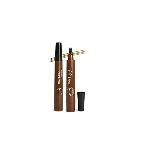 Gusengo Eyebrow Pencil, Sourcil Tatouage Stylo, Stylo De Tatouage De Sourcil, Crayon À Sourcils 4 Points, Eyebrow Tattoo Pen,