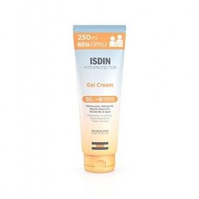 ISDIN Fotoprotector Gel Cream Crème Solaire SPF 50 250ml | Crème solaire pour le corps à usage quotidien | Hydrate comme un