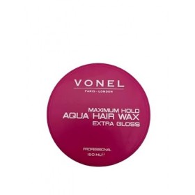 VONEL cire wax coiffante parfumée à fixation forte et à effet brillant 150 ML