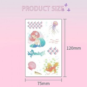 12PCS Autocollants De Tatouage De Paillettes, Autocollants Temporaires De Papillon, Tatouages ​​denfants De Papillon, Autoco