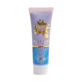 Gel pailleté | Gel pailleté pour le corps doux et sûr 30 ml | Singer Concerts Maquillage argenté à paillettes pour le visage,