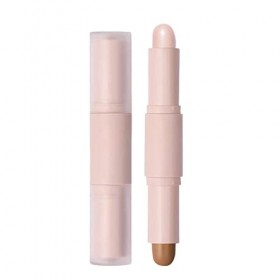 Color Dual Stick Highlight Bronzer Stick Kit de bâtons imperméables de longue durée pour le maquillage du visage de la peau P