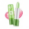 Aloe Vera Lipstick, Magic Temperature Color Change Lip Gloss Long Lasting Nutritious Lips Makeup Aloe Vera Lip Gloss, for Wom