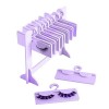 maquillage pour les cils | Support faux cils | Eye Lash Hanger pour support stockage faux cils, conteneur cosmétique daffich