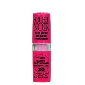 SOLEIL NOIR 29 Stick à Lèvres Fraise Ip 30 Protection Haute
