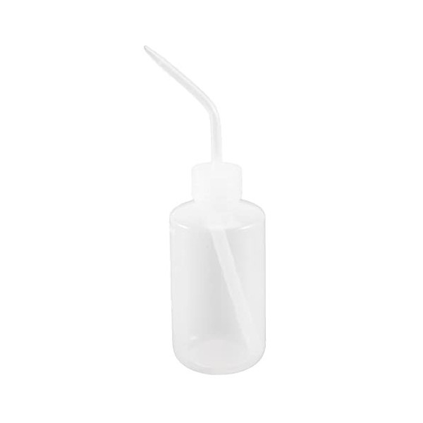 yoligan Flacon à presser en plastique blanc transparent pour savon vert Capacité 250 ml