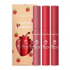 Set Fraise Set Lipgloss Gobelet Antiadhésif Pas Facile à Se Détériorer Imperméable à lEau Lipstick Boîte Change Le Teint, Fa