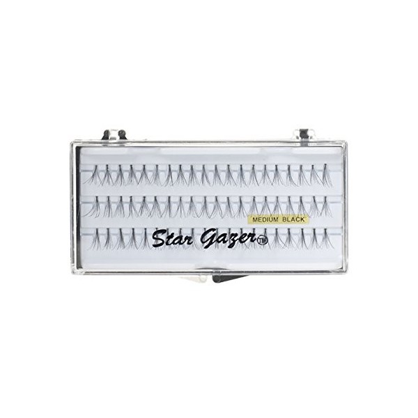 Faux-cils Stargazer - 19 - raz-de-cils inférieur - Réutilisable avec colle incluse