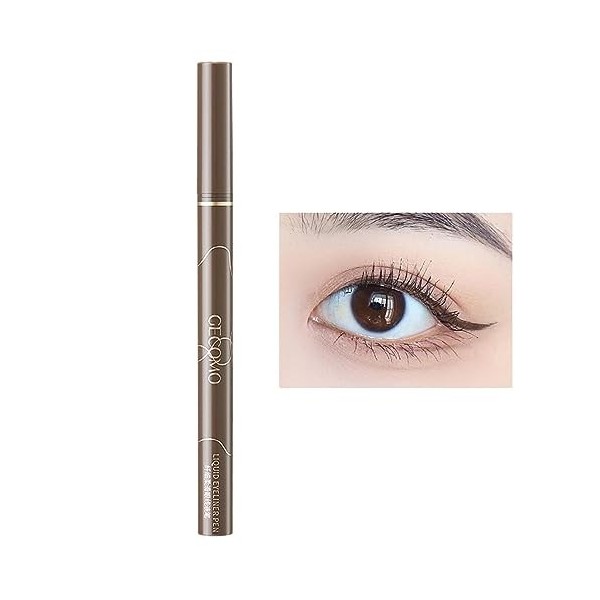 Stylo eye-liner, stylo eye-liner de maquillage coloré, crayon eye-liner imperméable, outil de maquillage des yeux, eye-liner 