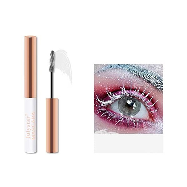 Mascara à boucler imperméable 4D en fibre de soie pour cils épais et Mascara S5W7 Slim Allongement Curling Couleur Comestics