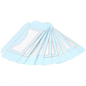 Support de la Boîte Demballage de Faux Cils 10 Pièces, Conteneur de Stockage en Papier Portable Léger pour le Voyage, Anti-p