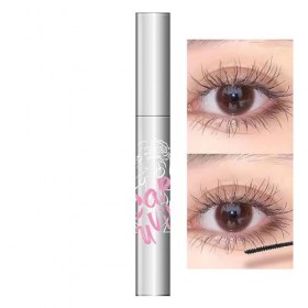 Mascara Allongant Noir,Mascara imperméable Sky High | Extensions de cils liquides anti-taches, maquillage des yeux résistant 