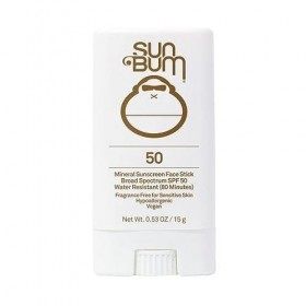 Sun Bum Stick de crème solaire minérale SPF 50 | végétalien et récif Octinoxate et Oxybenzone | crème solaire naturelle à l