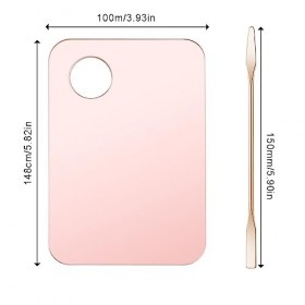 Tadipri Palette De Maquillage Plateau De Mélange De Maquillage Palette De Maquillage Portable Avec Spatules Pour Mélanger Le 