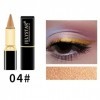 Crayon Eyeliner de couleur imperméable à leau Bâton de maquillage épais lisse cosmétique gel Liner A5E9 Cosmeti Smoky Durabl